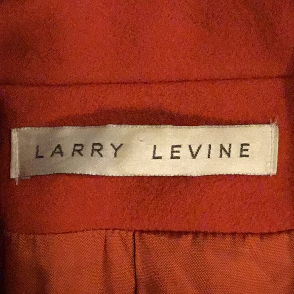 Larry Levine Red Coat - Picture 2 of 4